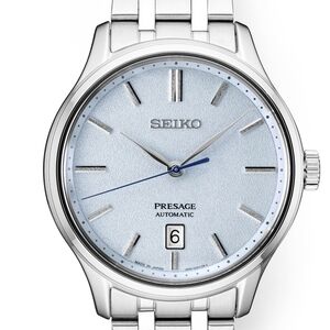 Seiko Silver and Blue Men's Watch